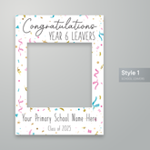 Customisable Primary School Leavers Selfie Frame